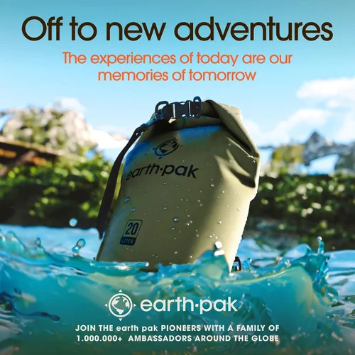 Vista 9 de Earth Pak Bolsa Seca Impermeable - Mochila Impermeable de Cierre Enrollable Superior Mantiene el Equipo Seco para Kayak con Funda Impermeable
