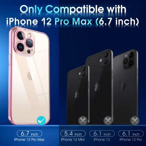 Vista 733 de Supdeal Funda cristalina transparente para iPhone 11, [No se amarillea] [Protección de la cámara] [Probado contra caídas de grado militar] Funda