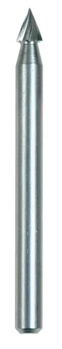 Vista 13 de Dremel 114 Broca de tallado para herramientas rotativas, perfecta para madera, plástico y metales blandos