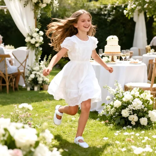Vista 2 de Felix & Flora Zapatos de vestir para niñas pequeñas - Zapatos planos Mary Jane para niñas de flores, zapatos de ballet para fiestas y bodas