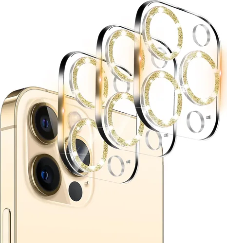 Vista 14 de Dengduoduo Paquete de 3 protectores de lente de cámara para iPhone 11 Pro de 5.8 pulgadas y iPhone 11 Pro Max de 6.5 pulgadas, vidrio templado