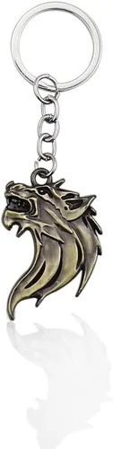 Vista 10 de 2 piezas Cool Wolf Head Car Side/Rear / Front Decor Badge Emblema 3D Autoadhesivo Placa Adhesiva para Coche (negro)