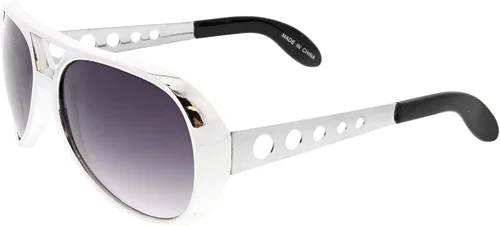 Vista 3 de zeroUV Gafas de sol grandes Elvis King Of Rock & Roll Aviator 2.480 in