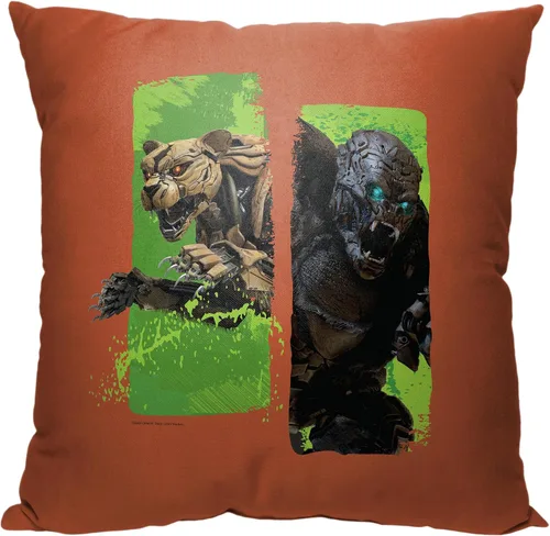 Vista 10 de Northwest Almohada Transformers, 18" x 18", Autobot Shield