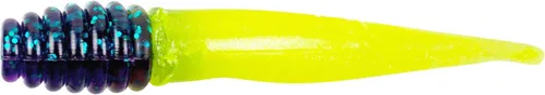 Vista 7 de Bobby Garland Slab Slay'R Señuelo de Pesca de Plástico Suave para Crappie, Equipo de Pesca y Accesorios, 2", Doble Arco Iris Plateado Arco iris