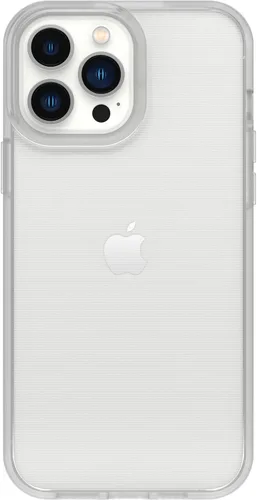 Vista 3 de OtterBox serie Prefix - Funda para iPhone 13 Pro Max y iPhone 12 Pro Max, transparente, ultradelgada, apta para bolsillo, con bordes elevados