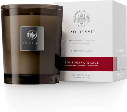 Vista 28 de Aquiesse Vela grande perfumada Black Orchid de 10 onzas