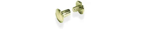 Vista 4 de Tandy Leather Tornillo Poste 1/2" (13 mm) Acero Niquelado 10/pk 1293-02