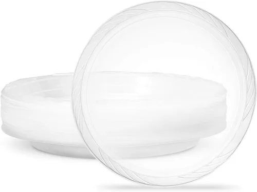 Vista 22 de PLASTICPRO - Cuencos desechables de plástico transparente de 18 onzas, Premium, para fiesta, Pack de 20