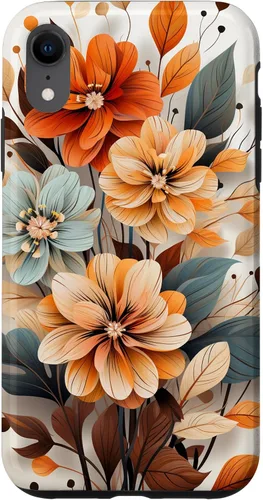 Vista 25 de Cute Fall Flower Sublimation Clipart Autumn Leaves Case for iPhone 17