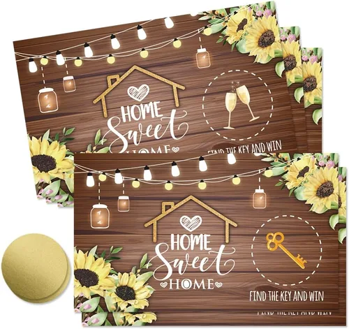 Vista 22 de 50 Psc Tarjetas de juego Casino para rascar, divertidas tarjetas de rascar de noche de casino para fiesta de apuestas, fiesta de cumpleaños, boletos