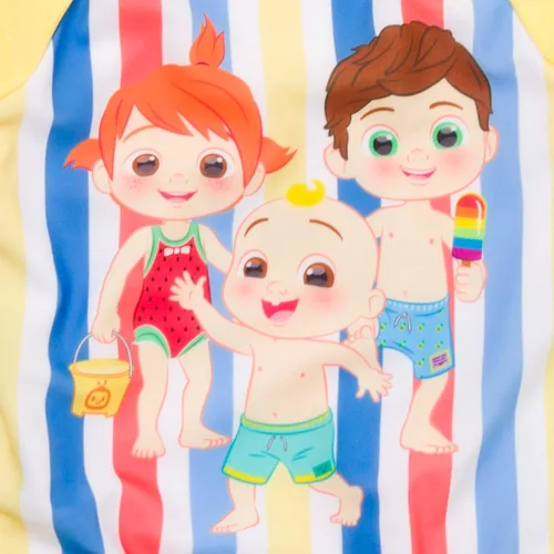 Vista 4 de CoComelon Tomtom Yoyo JJ - Traje de baño de una pieza para bebé a niño pequeño