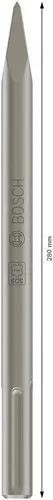 Vista 4 de Bosch 2608690130 SDS Max Cincel puntiagudo, 11.024 in, plateado