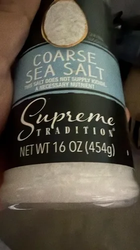 Vista 5 de Supreme Tradition Sal marina gruesa 16 Oz