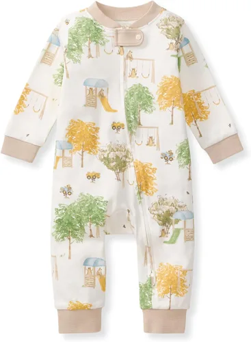 Vista 31 de Burt's Bees Baby - Pijama de una pieza para bebé, mameluco para dormir y jugar, algodón 100% orgánico, cremallera frontal