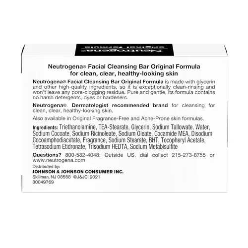 Vista 2 de Neutrogena Barra facial, fórmula original, 3.5 oz (paquete de 3)