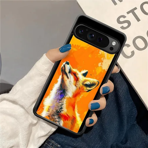 Vista 1917 de Compatible con Google Pixel 4A 5G Mobile Case Creative Acrylic Panel trasero Silicona Protección Grip especialmente diseñado para Google Pixel 4A 5G