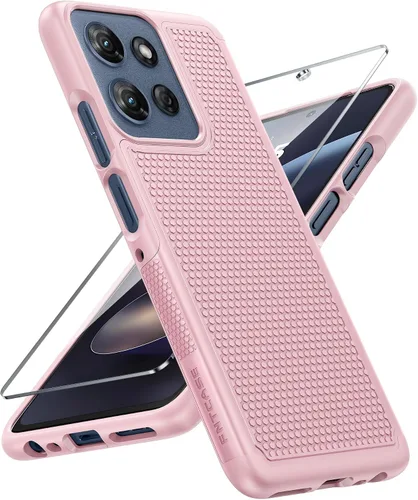 Vista 106 de FNTCASE Funda para iPhone 17 Pro: Fundas delgadas translúcidas de color azul claro compatibles con MagSafe, protección completa de la cámara