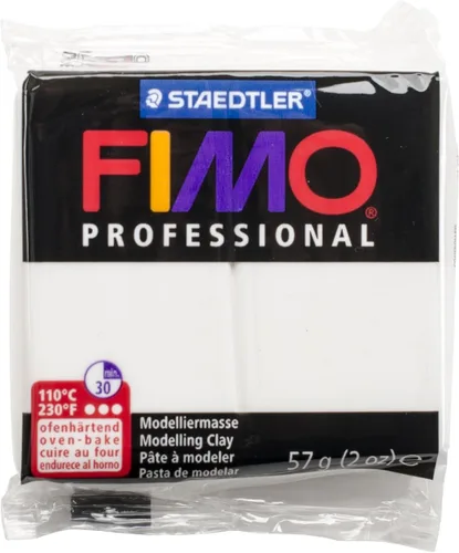Vista 6 de Staedtler Fimo Professional - Arcilla de modelado endurecida para horno, 57G, color negro