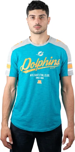 Vista 11 de Ultra Game NFL - Camiseta raglán de manga corta para hombre