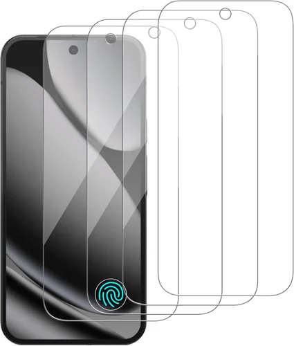 Vista 17 de Paquete de 4 protectores de pantalla de vidrio compatibles con Google Pixel 3 XL [dureza 9H], vidrio templado para pantalla HD, resistente a