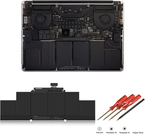 Vista 2 de BatPower A1417 - Batería de repuesto para computadora portátil Apple Mid 2012 Principios de 2013 MacBook Pro de 15 pulgadas Retina A1398 EMC 2512