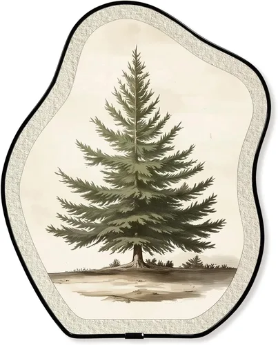 Vista 8 de KVEKVE Dark Academia - Decoración ovalada enmarcada para pared, paisaje gótico, naturaleza, luna Moody, decoración colgante, para pared o mesa