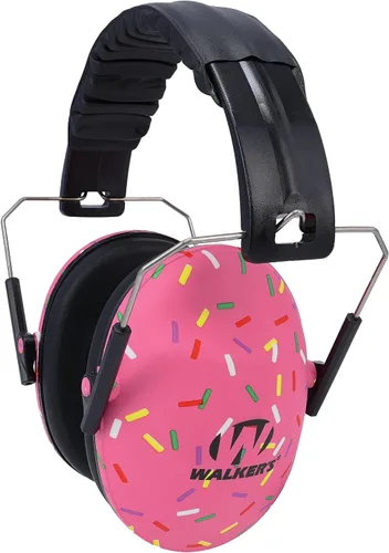 Vista 10 de Walker's Low Profile Lightweight Padded Headband Adjustable Folding Noise-Reducing Hearing Protection Earmuffs