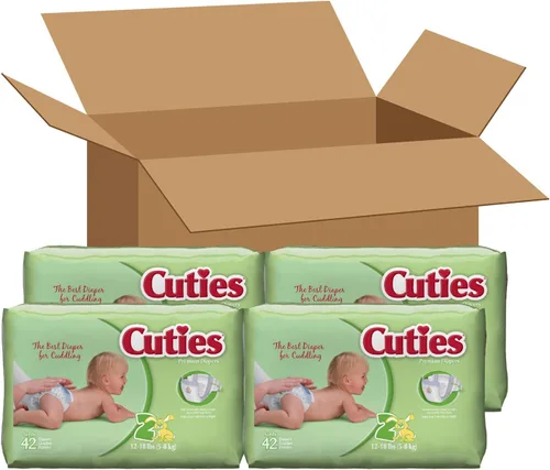 Vista 5 de Cuties, Pañales para bebés, CR2001, 2, 1, 1