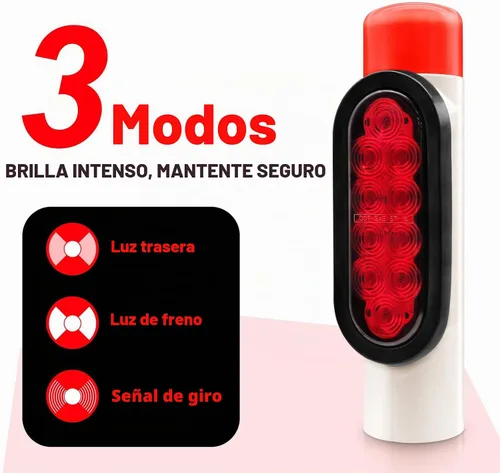 Vista 3 de NeaLia Luces de guía de remolque de barco, IP67, impermeable, guía de remolque de barco, luz de poste para guía en poste sellado, sumergible, señal