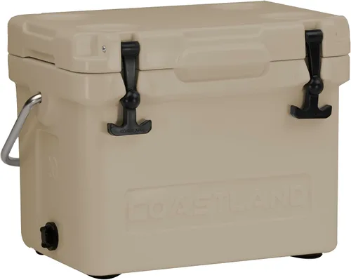 Vista 21 de Coastland Bay Series Cooler Premium - Enfriador rotomoldeado aislado para uso diario, pequeño baúl de hielo para espacios reducidos