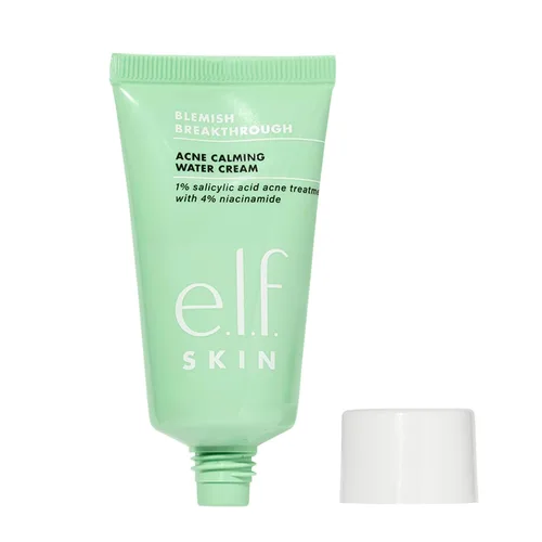 Vista 8 de e.l.f. SKIN Blemish Breakthrough - Crema de agua calmante Mini, hidratante facial ligero que combate las manchas, evita nuevas imperfecciones