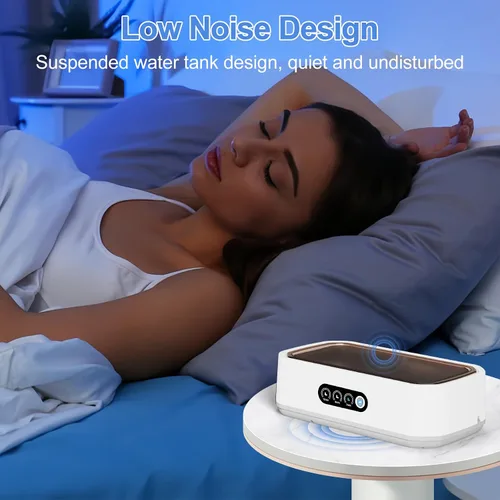 Vista 6 de Limpiador ultrasónico para joyas,49KHz Limpiador ultrasónico para joyas, gafas, anillos, bandas de reloj, 3 modos con temporizador digital, 22 oz