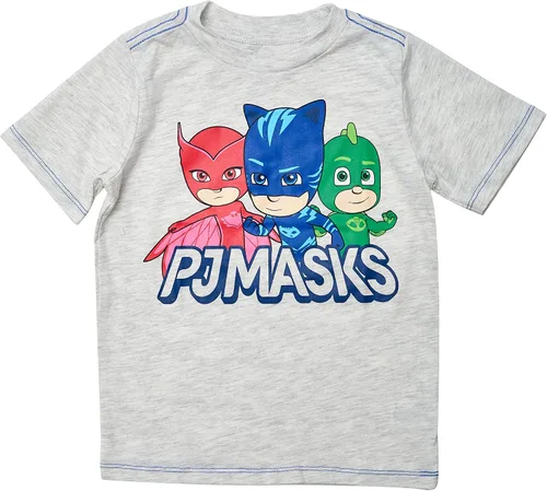Vista 4 de PJ Masks Paquete de 3 camisetas para bebé con Catboy, Gekko y Owlette
