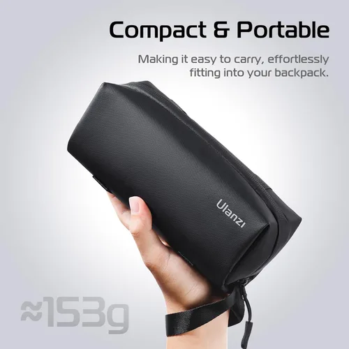 Vista 5 de ULANZI PK-04 Bolsa de transporte para DJI Osmo Pocket 3, estuche de almacenamiento portátil, protector para DJI Osmo Pocket 3 Creator Combo
