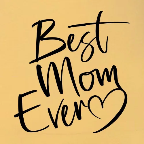 Vista 16 de Go All Out Script Best Mom Ever Heart Idea - Camiseta con cuello en V para mujer
