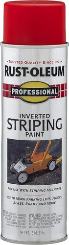 Vista 12 de Rust-Oleum 2578838 Pintura en aerosol profesional de rayas invertidas, 18 onzas, color negro