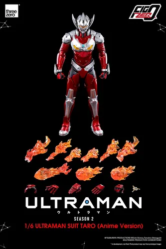 Vista 2 de Ultraman Suit Taro (Temporada 2 Anime Ver.) Figura coleccionable FigZero a escala 1:6