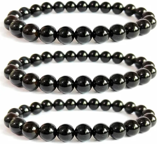 Vista 17 de Tigers Eye Protection Handmade Bracelet Best Present For Men Women Attract Wealth Chakra Feng Shui Stretchy Beaded Bracelets Lucky Friendship
