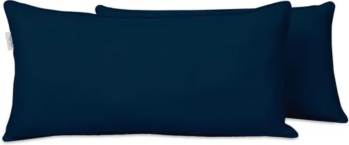 Vista 75 de Funda de almohada lumbar de tela de poliéster para interiores y exteriores, impermeable, rectangular, para todo tipo de clima, para muebles