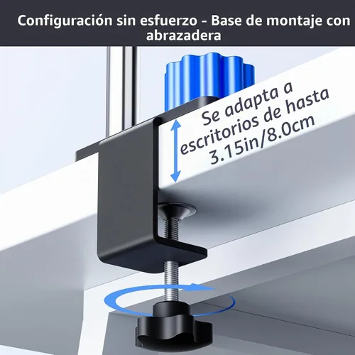 Vista 8 de Andonstar AD208S-FA 4K HDMI Microscopio digital para soldar pantalla de 10,1