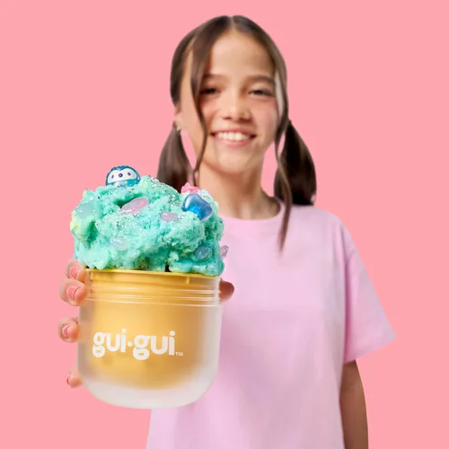 Vista 5 de Kit de Slime Gui Gui - Paquete de 2 Slimes Perfumados, Mantequilla y Nube, Proceso de Bricolaje de 5 Pasos para Personalizar tu Ultimate Slime