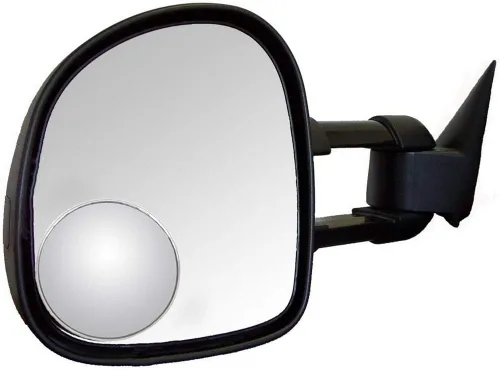 Vista 2 de Espejo retrovisor convexo convexo grande de vidrio HD de 3.75 pulgadas, adhesivo fuerte para automóvil, camioneta, SUV y camiones