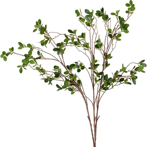 Vista 8 de HANDIC 3 Piezas de Ramas Artificiales Falsas para Jarrón, Ramas Verdes Artificiales, Ramas Falsas para Jarrón de Plantas, Ramas Artificiales