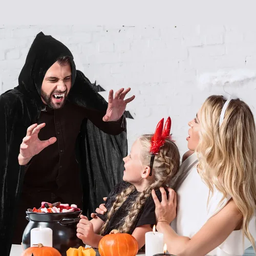 Vista 7 de Capa de bruja, capa con capucha de Halloween, disfraz de capa larga con capucha para mujer, capa de terciopelo, túnica de Halloween para adultos