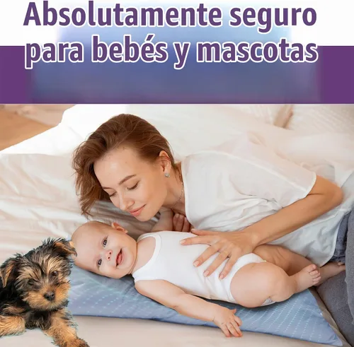 Vista 3 de Grounding - Funda de almohada tamaño Queen con 12% fibra de plata, 4% seda, 84% algodón - Funda de almohada certificada por SGS con conexión a Gris