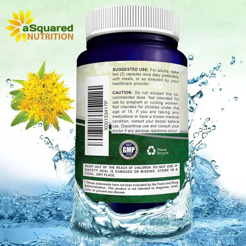 Vista 8 de aSquared Nutrition Rhodiola Rosea Suplemento 1000 mg – 180 cápsulas veganas – Pastillas de extracto de raíz de Rhodiola de máxima fuerza que mejoran