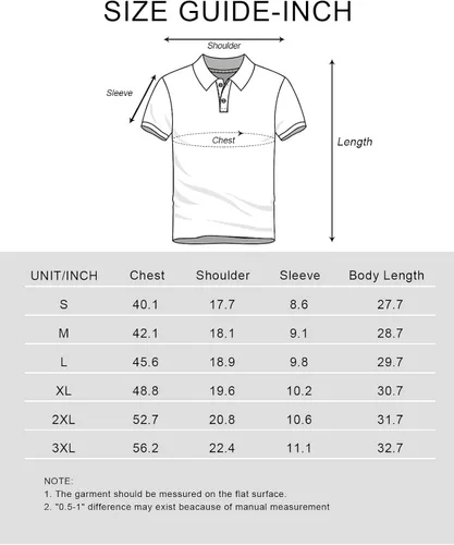 Vista 6 de Hawaiian Polo Shirts for Men, Quick Dry Men's Golf Shirts Short Sleeve Dry Fit Performance Golf Polo for Golf Hiking Horsing