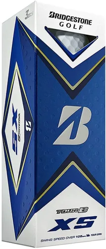 Vista 3 de Bridgestone Tour B x Pelotas de golf # 1- # 4 12-ball Pack Blanco