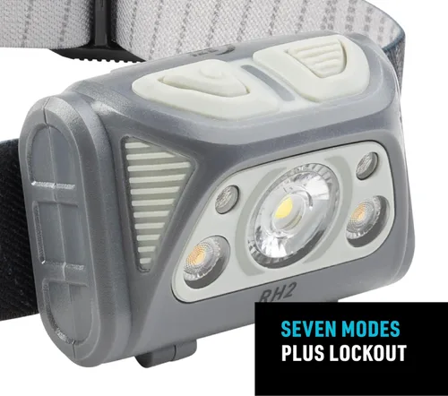 Vista 3 de Nite Ize Radiant RH2 PowerSwitch - Linterna frontal recargable - Alternativa de linterna manos libres - Linterna frontal para equipo de mochila